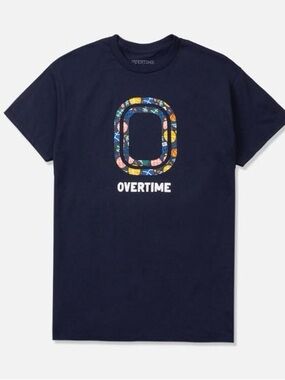 Overtime Kids In the Paint Tee, XL- NWT